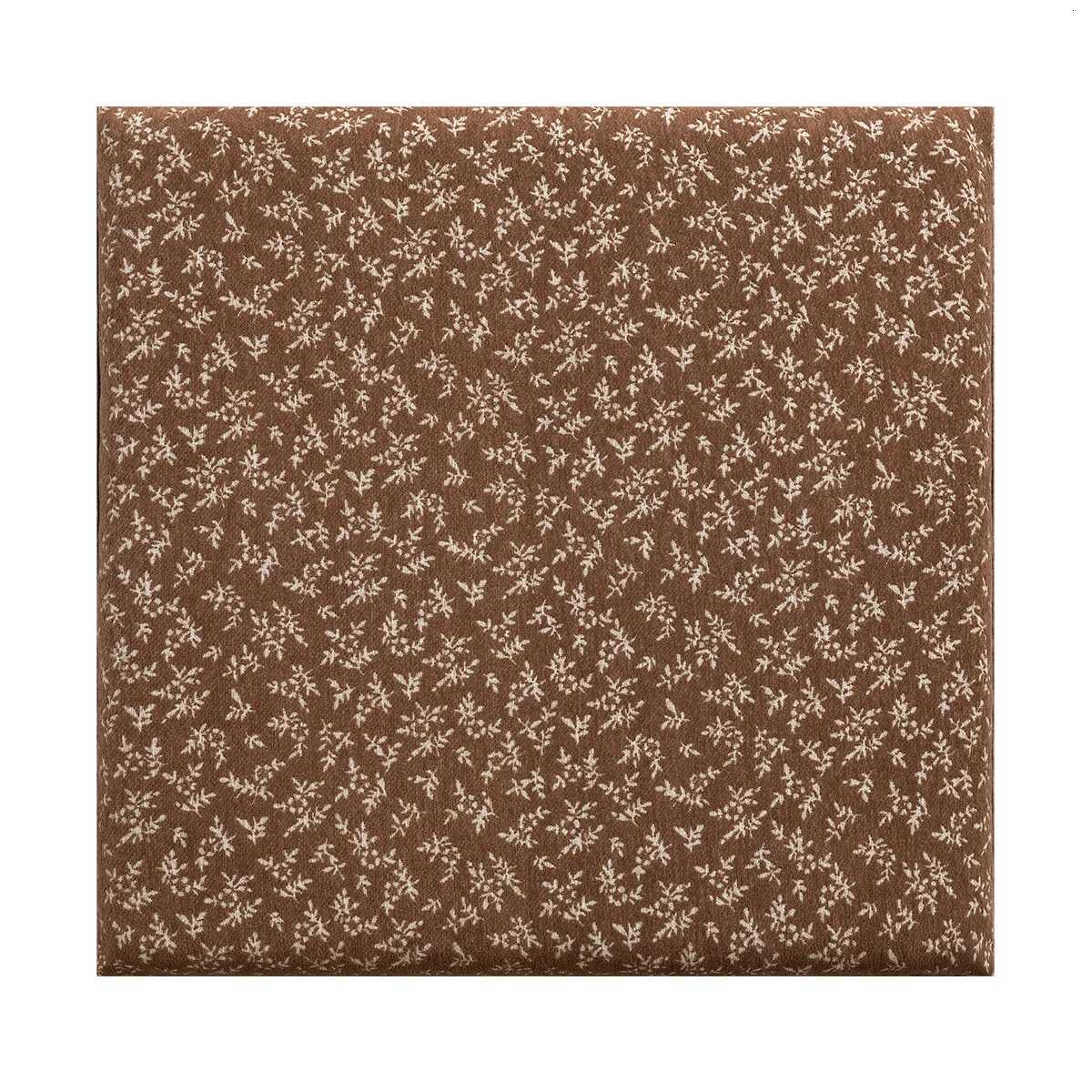 Retro wabi silent wind square chair cushion removable and washable tatami mat bay window seat cushion office fart cushion chair C251121