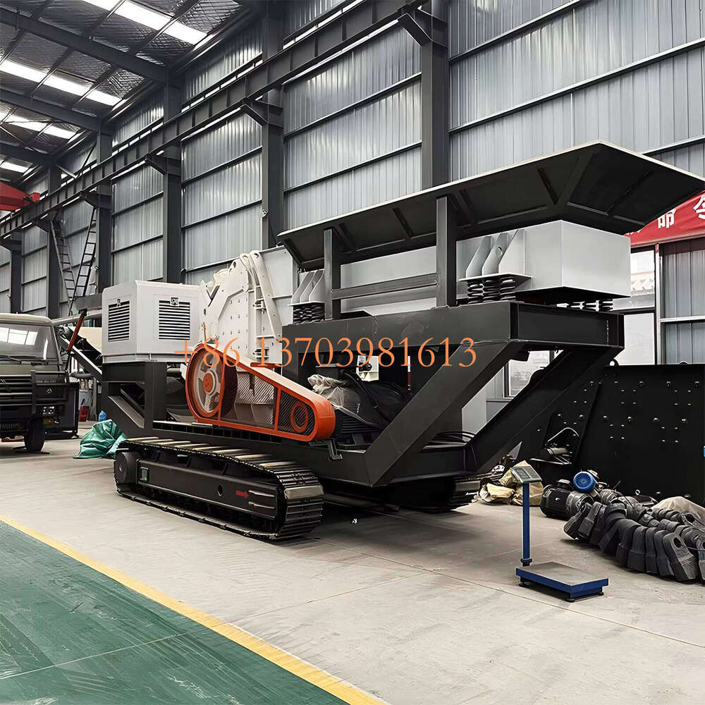 Tracked Mini Mobile Concrete Crushers Price Portable Stone Crushing Plant Mini Mobile Jaw Crusher
