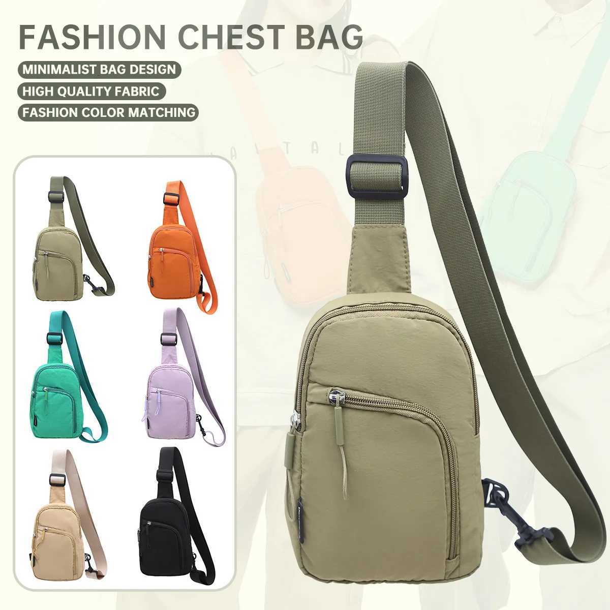 Breast Bag Womens New Waterproof Large Capacity Backpack Multi-Functional Casual Oxford Cloth Crossbody BagT251121