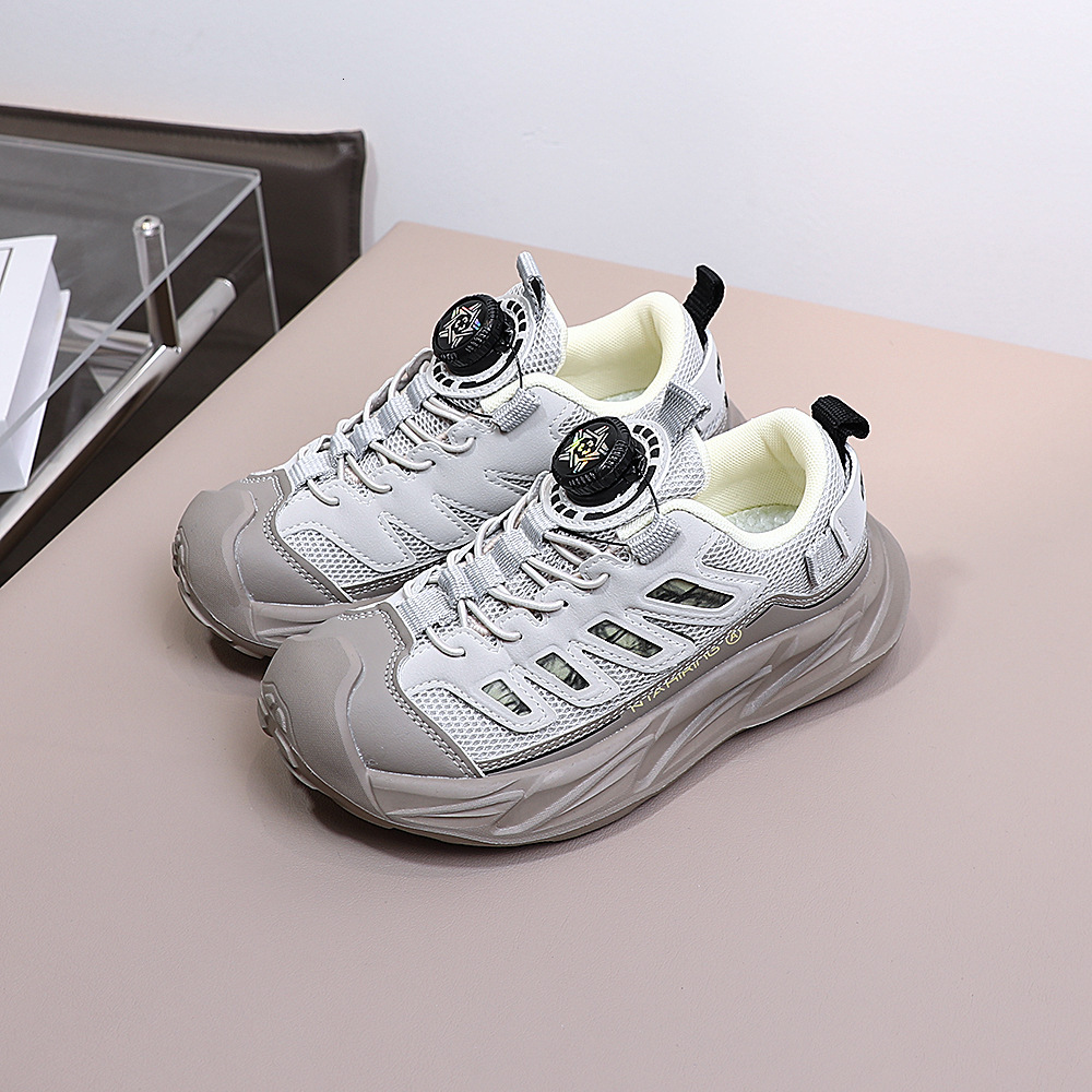 Children's shoes, glowing shoes, new sports shoes, fashionable trendy shoes, rotating shoe buckles, student outdoor shoes, casual children's