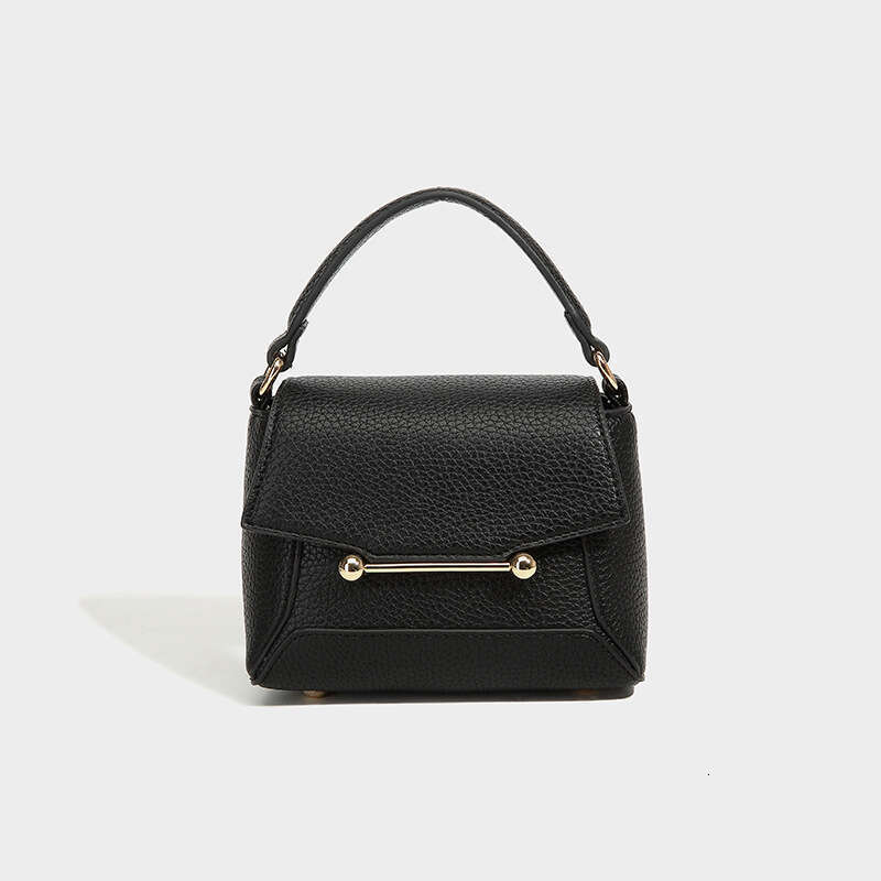 Women's Bags designer Handheld mini bag for women new style, simple and versatile, high-end feeling, lychee pattern crossbody mobile bag, letter 
