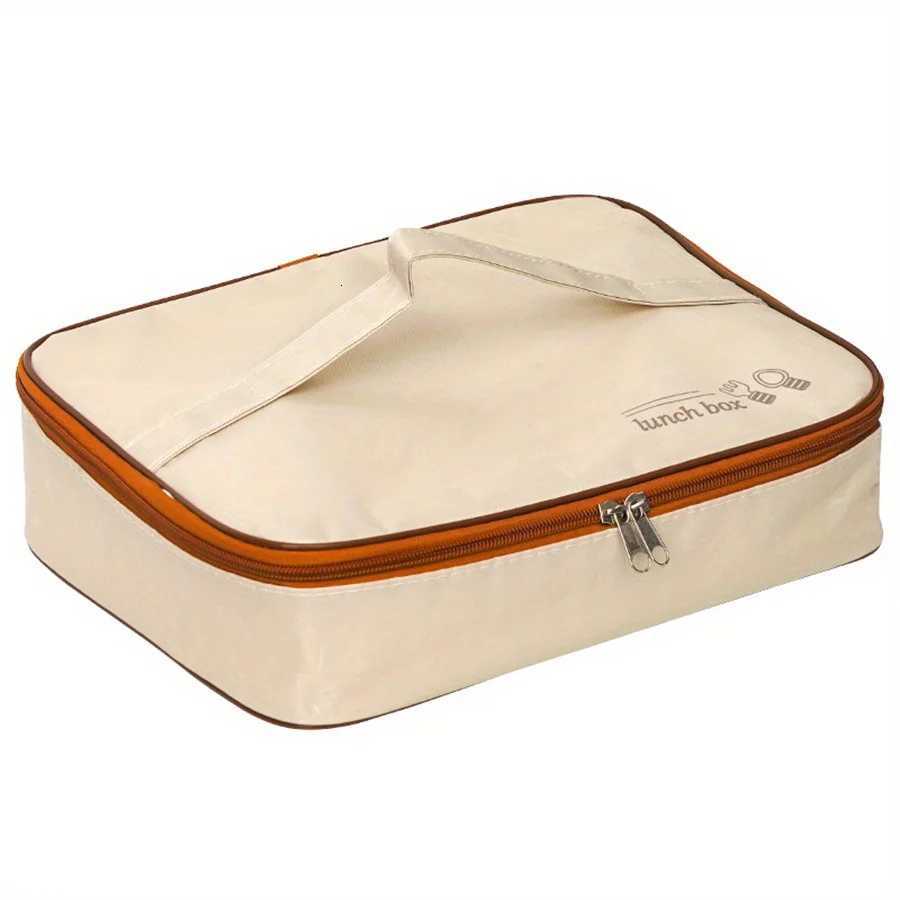 Stainless steel lunch box for adults leak proof 4 compartments 1200ML reusable food container microwave safeM251121