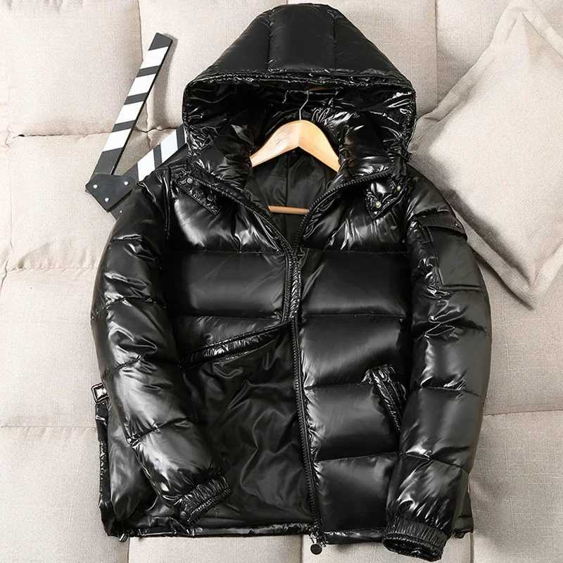 Fashion Parkas Brand men women Coats Thickened Down Jacket Glossy Mens Womens Winter Warm Thick Down Jackets High Quality Coat Z251121-1