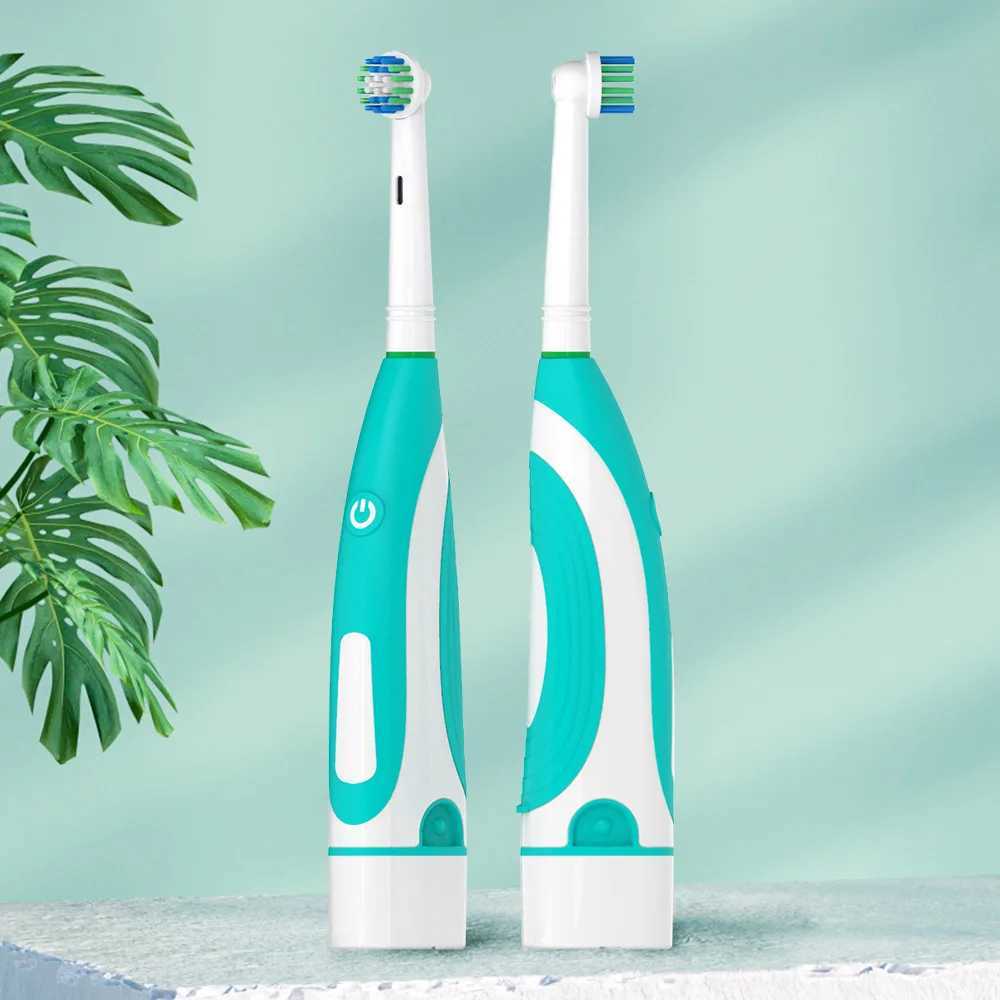Electric Toothbrush Rotary Round Head Adult Soft Hair Induction Fully Automatic Men And Women Lovers Set Compatible Brush Head C251121