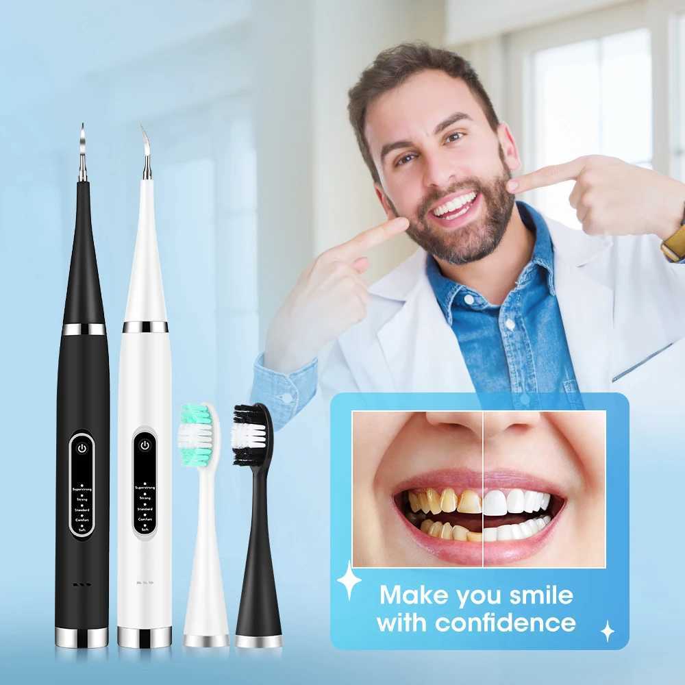 Sonic Electric Toothbrush Dental Tooth Whitening Cleaner Electric Brushes Oral Care Teeth Whitening Dental Calculus Scaler C251121