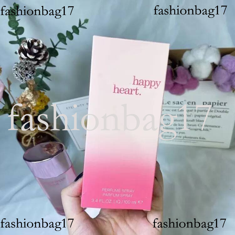 Woman Perfume Women Spray 100ml Happy Heart Chypre ral Notes Sweet Girl Highest Quality Charming Smell and Fast Delivery
