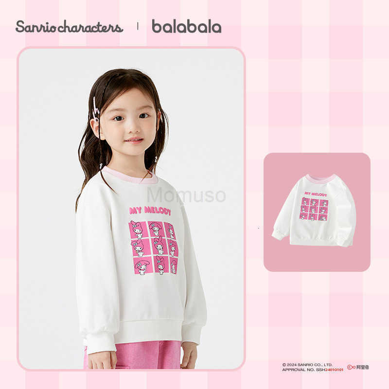 Sanrio KulomiGirls Long Sleeve Sweatshirt Autumn Style Top Trendy Casual Fashion H251121