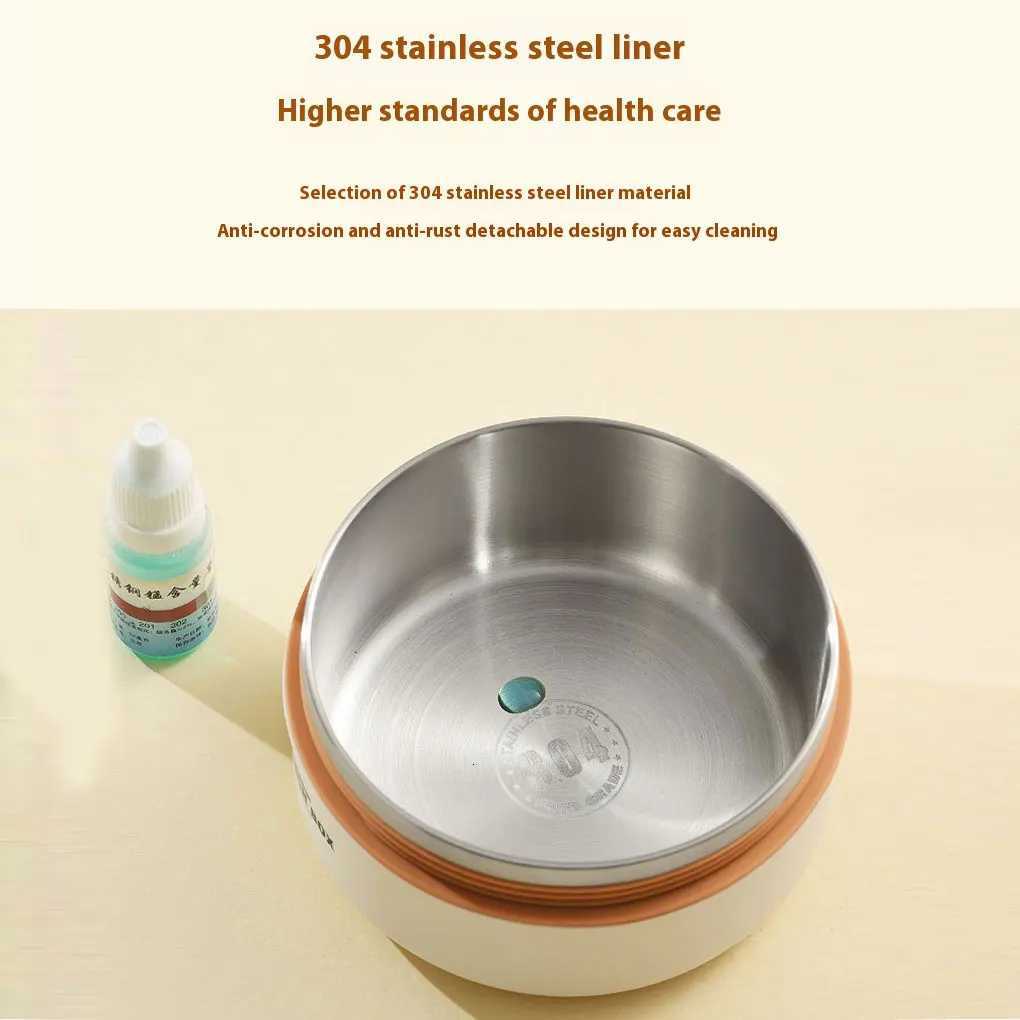 Leakproof Thermal Lunch Box With Stainless Steel Container For Office And Camping Thermal LunchboxM251121