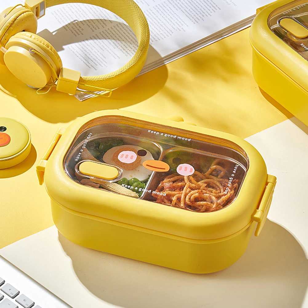 Stainless Steel Bento Lunch Box Kids School Kawaii Bento Box Sealed Portable Food Container Heatable Lunchbox For Office WorkerM251121