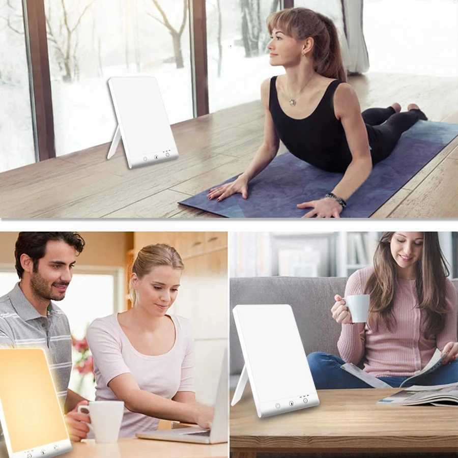 10000 Lux LED SAD Light Daylight Therapy Lamp 3200k Happy Mood Light Touch Dimmable for Winter Anti Depression LED NightLightsW251121 - view 4