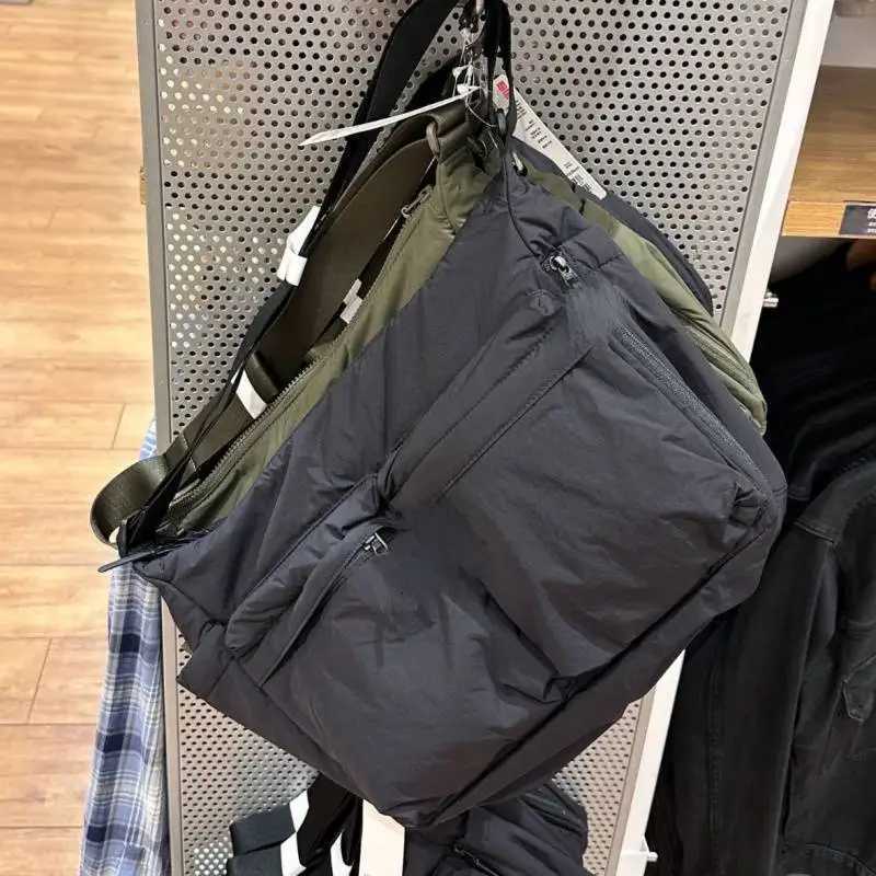 Fashion Top Quality Thicke Casual Messenger Bag Single Shoder Bag Large Capacity Laptop Bag Mti Pocket Sports Bag for Men Wen Y251121