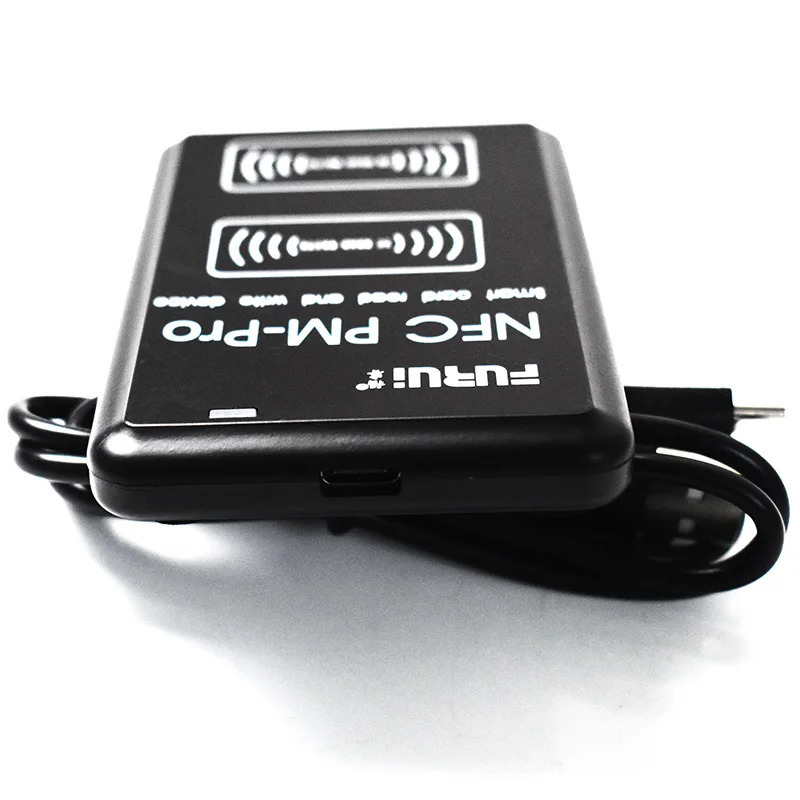 NFC PM Pro 125Khz 13.56Mhz English RFID Copier Duplicator Key Fob Reader Writer Encrypted Programmer USB UID Copy Card Tag 250425
