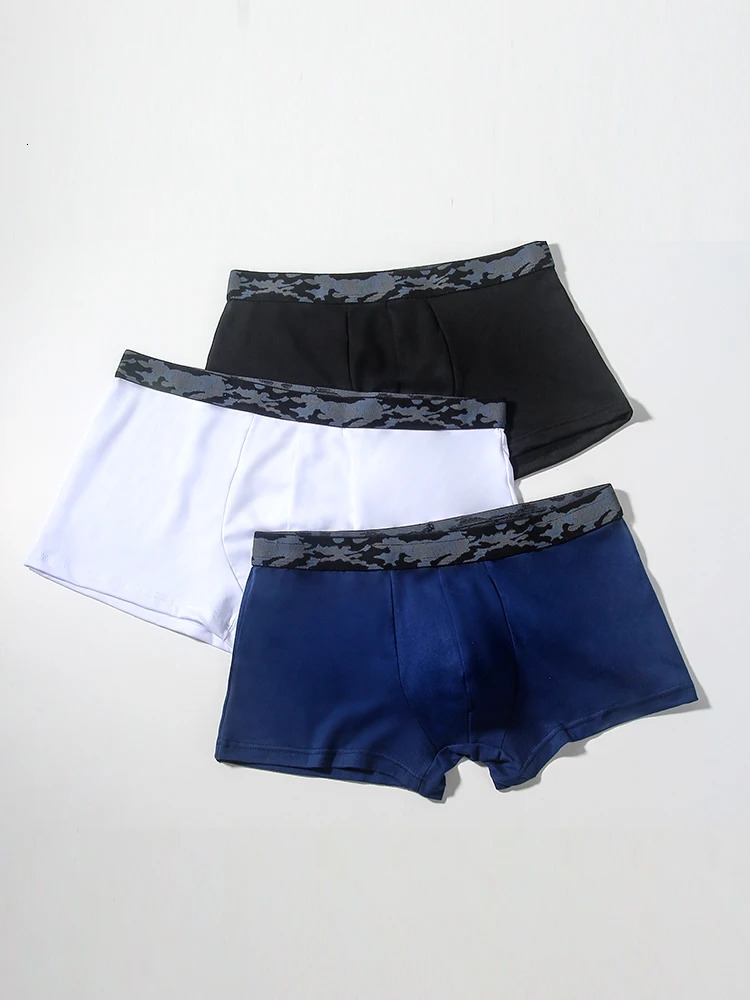Mens ultrathin breathable ice silk seamless onepiece sexy boxer 250417