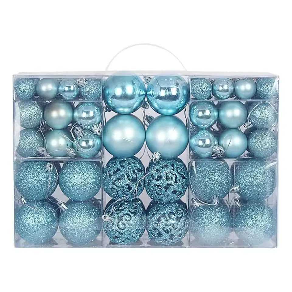 100pcs Christmas Decor Baubles Tree Xmas Balls Party Wedding Ornament Party Supplies Xmas Ornament Ball Xmas BaublesW251121 - view 3