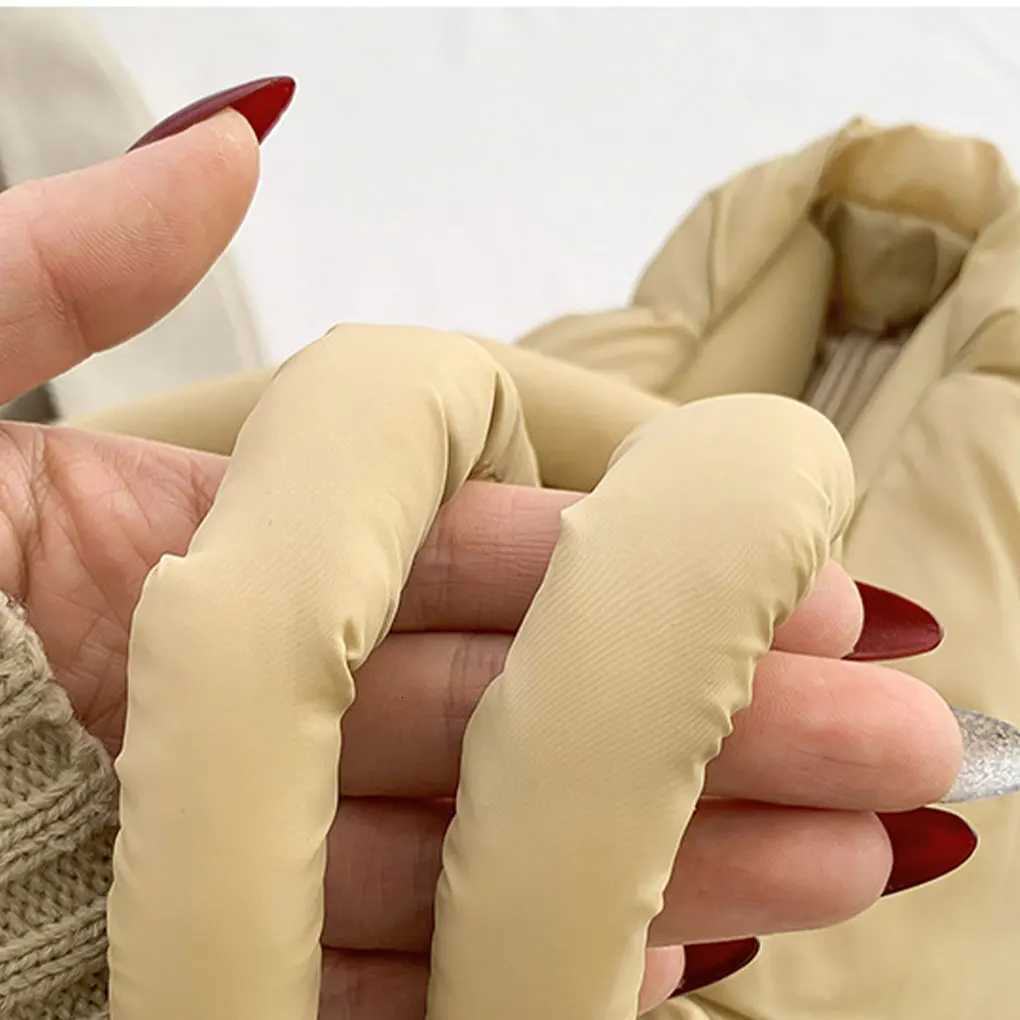 Lightweight Winter Down Shoder Purse Large Quilted Trendy Making Bag Feel Cfortable Inside Brown Y251121