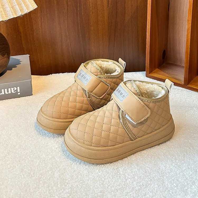 Kids Snow Boots First Walkers for 2025 Spring Soft Sole Kid Sneakers Boys Girls Casual Boots for Little ChildW251121