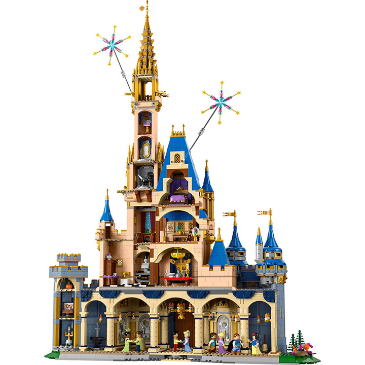 LEGO Building Blocks Disney Series Building Blocks Toy 43222 Disney Castle Home Decoration Birthday Gift