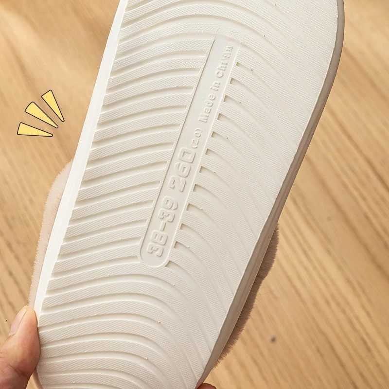 Winter 2025 New Christmas Cotton Mop Home Indoor Cute Elk Non-slip Plush Outer Cotton SlippersW251121