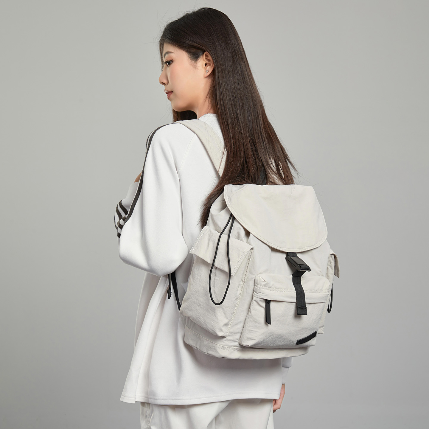 Sewafox leisure travel backpack, commuting computer bag, lightweight waterproof backpack