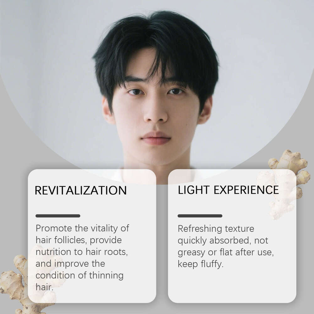 Hoegoa Rosemary Castor Essential Gentle Nourishing Smooth Glossy Hydrating Hair Care Essence Oil