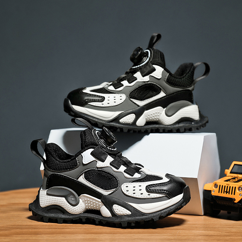 Luminous shoes, sports shoes, comfortable and lightweight running shoes, fashionable and trendy shoes, breathable mesh shoes, casual children's s