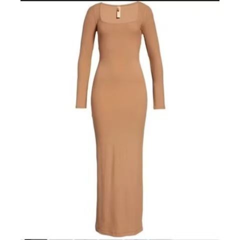 2026 Women's Tight Designer Dress Black Long Dress Sleeves Solid Color Tight Plus Size Strap Pants Summer