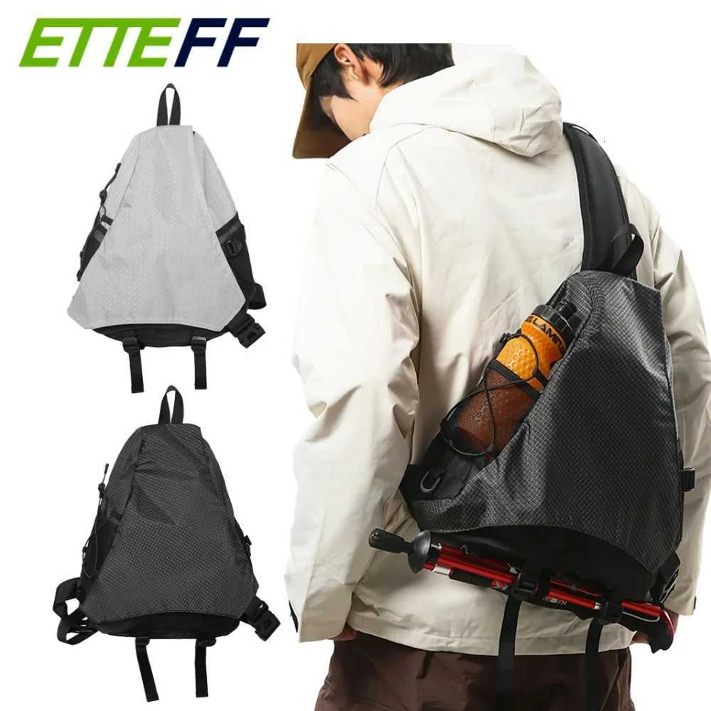 Fashion Water-Resistant Crossbody Sling Bag for MenWenLightweight Ch Backpack with Mtiple Cpartments for HikingCyclingGym Y251121