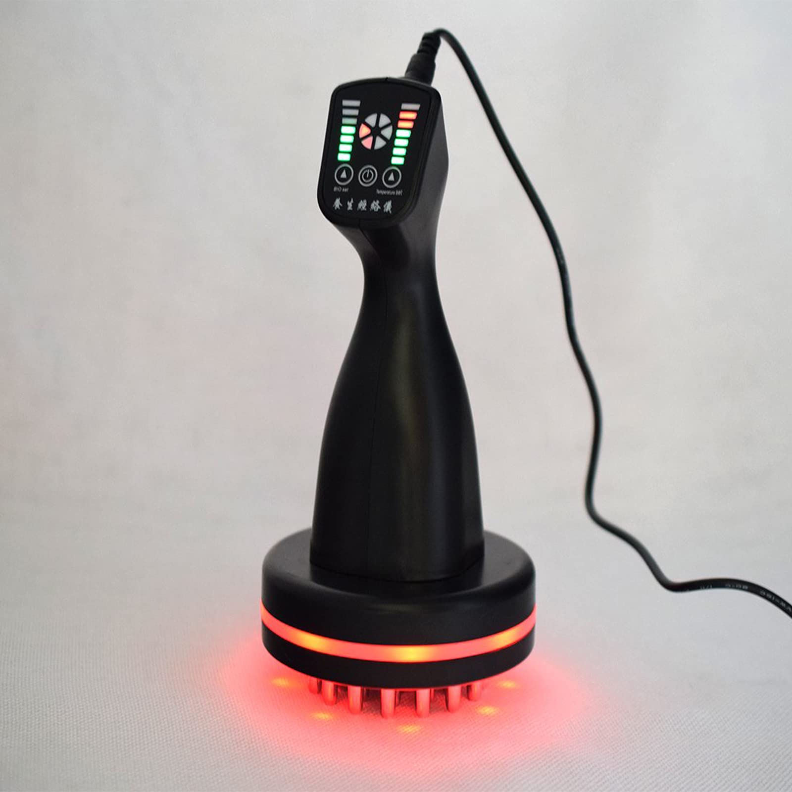 Elitzia Body Shaping Machine,back pain relief Vibrating Brush Massage Hot Wave Warm Beauty Machine ET90