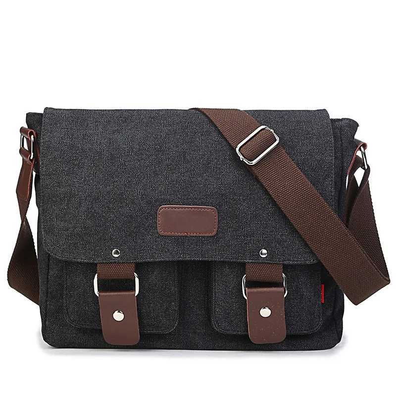 Fashion Mens Vintage Canvas Bag Men Casual Crossbody bags For Men Messenger bag Man Travel Shoder Bags bolsas Mascina High Quality Y251121