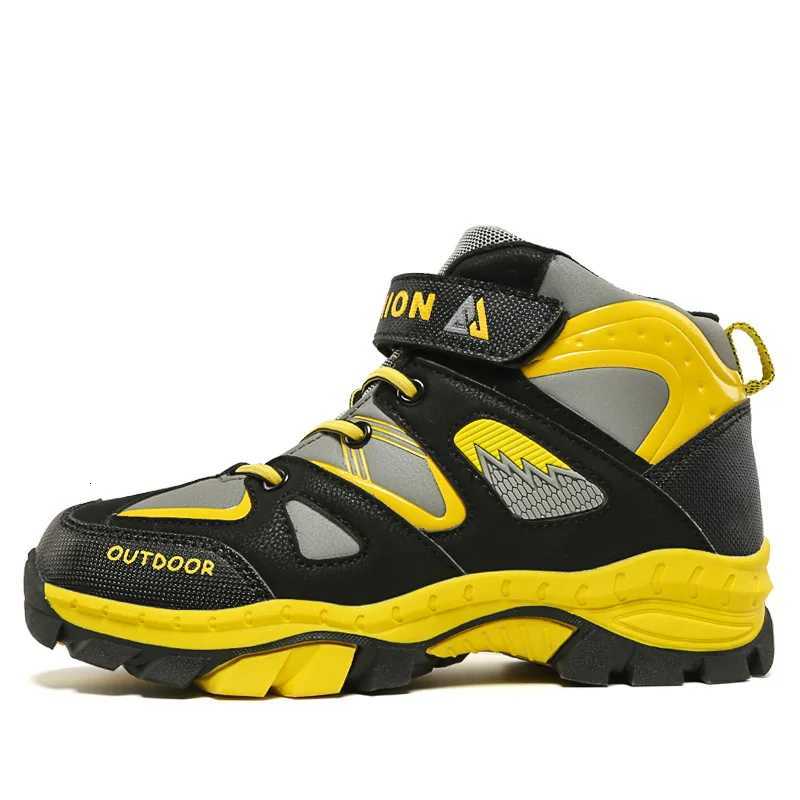 Boys Casual Shoes Winter Warm Children Sneakers High-top Anti-Slip Kids Trainers Waterproof Sport Footwear Fashion Autumn RubberW251121