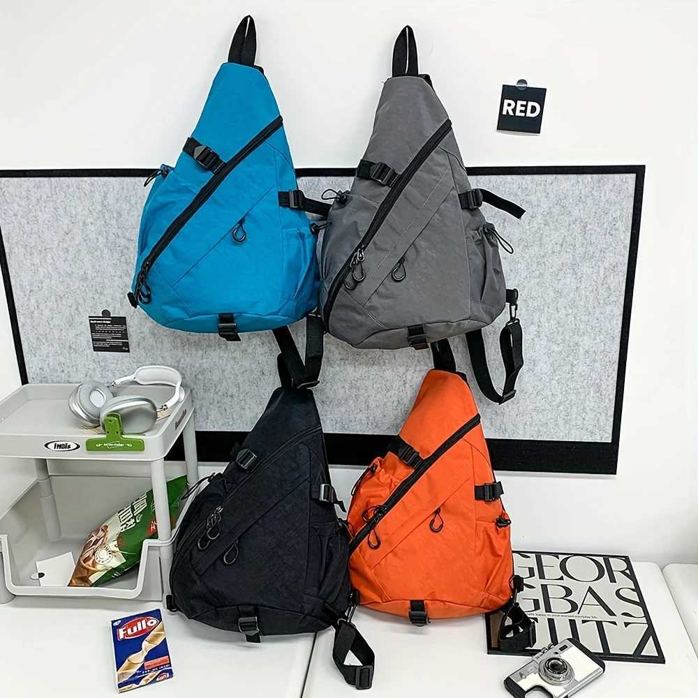 Fashion Large Capacity Ch Bag Sports Shoder Bag Cycling Bag Workwear Bag New Functial and Versatile Crossbody Bag Y251121