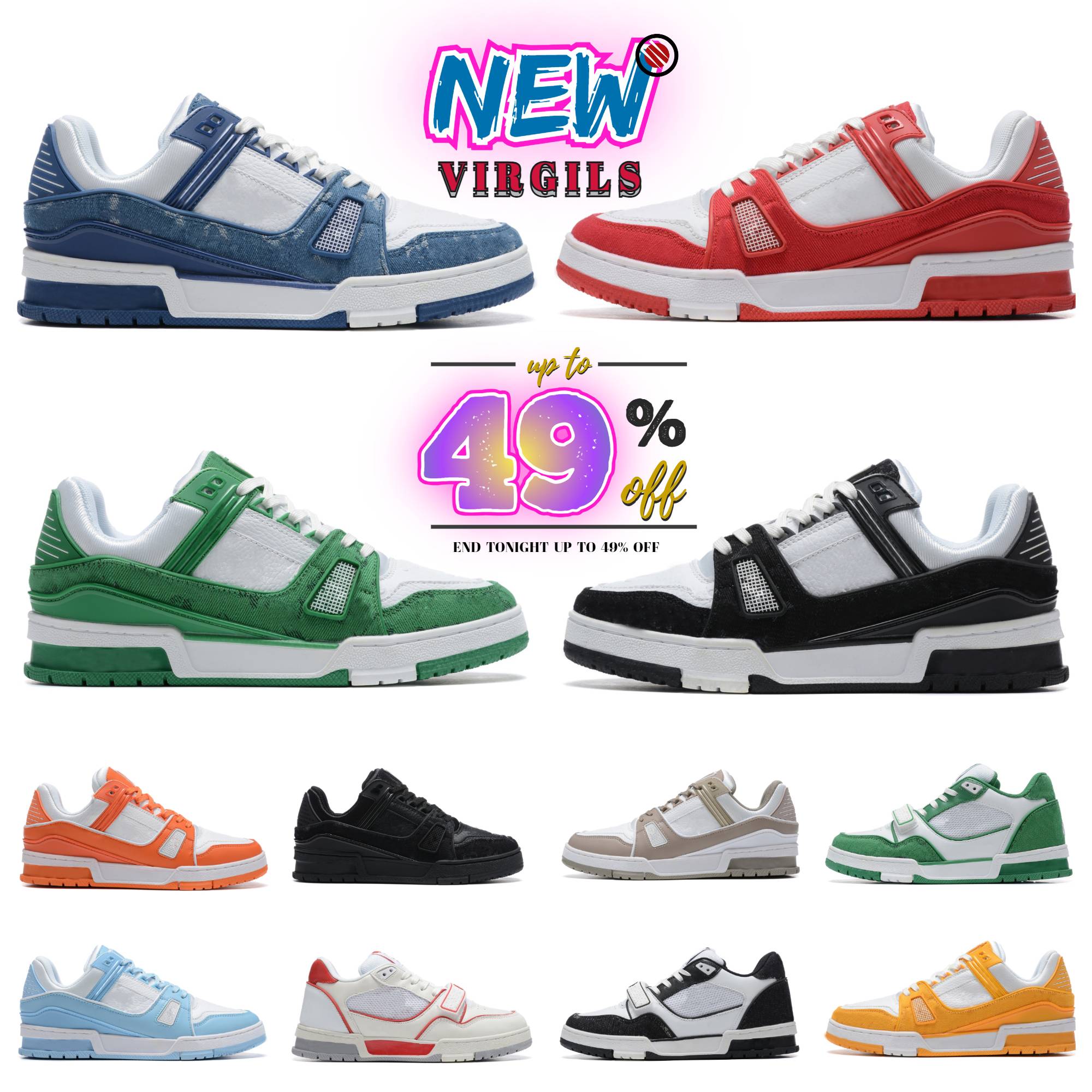 2026 Designer Skate Sneakers Emed Women Men Platform Luxury Low Brands Casual Shoes White Black Green Red Blue Mesh Leather Denim UNC Canvas Fashion Outdoor Trainers