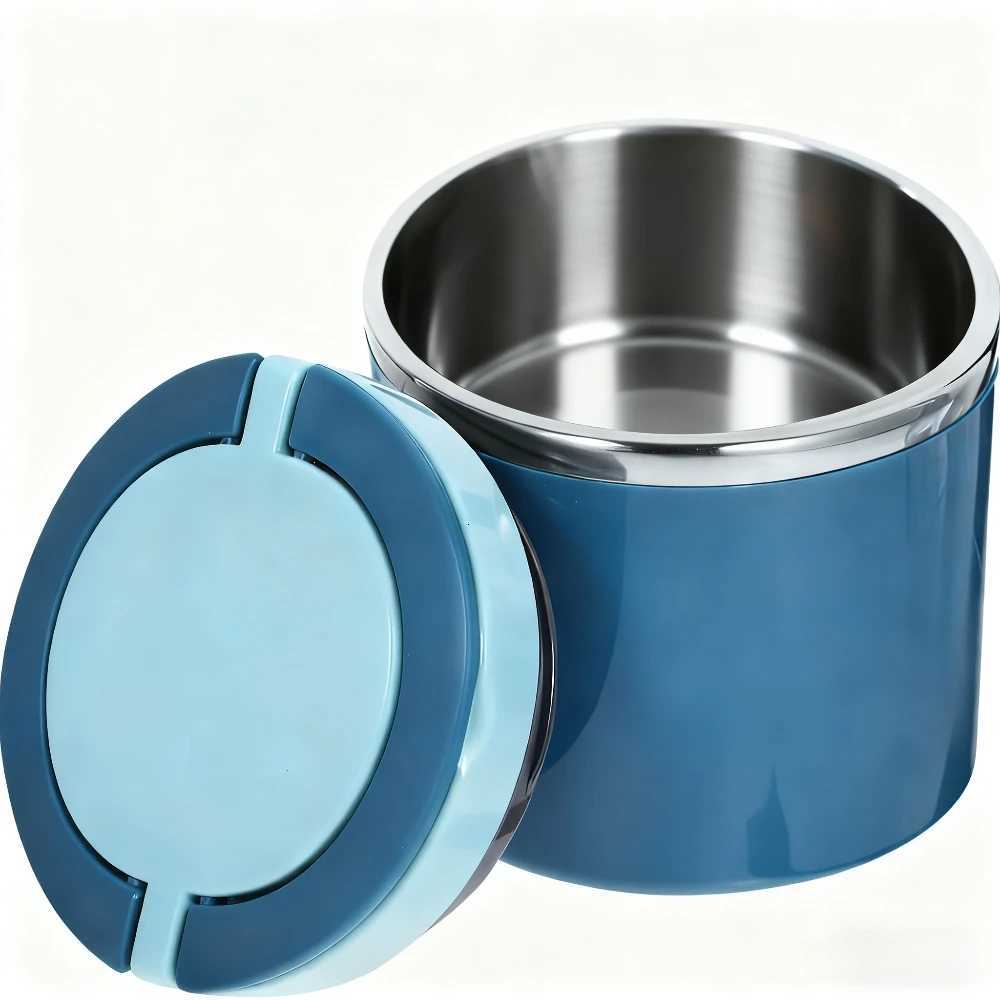 Food Insulated Lunch Box Stainless Steel Snack Box Leakproof Oatmeal Soup Insulated Cup Portable Bento Box for School OfficeM251121