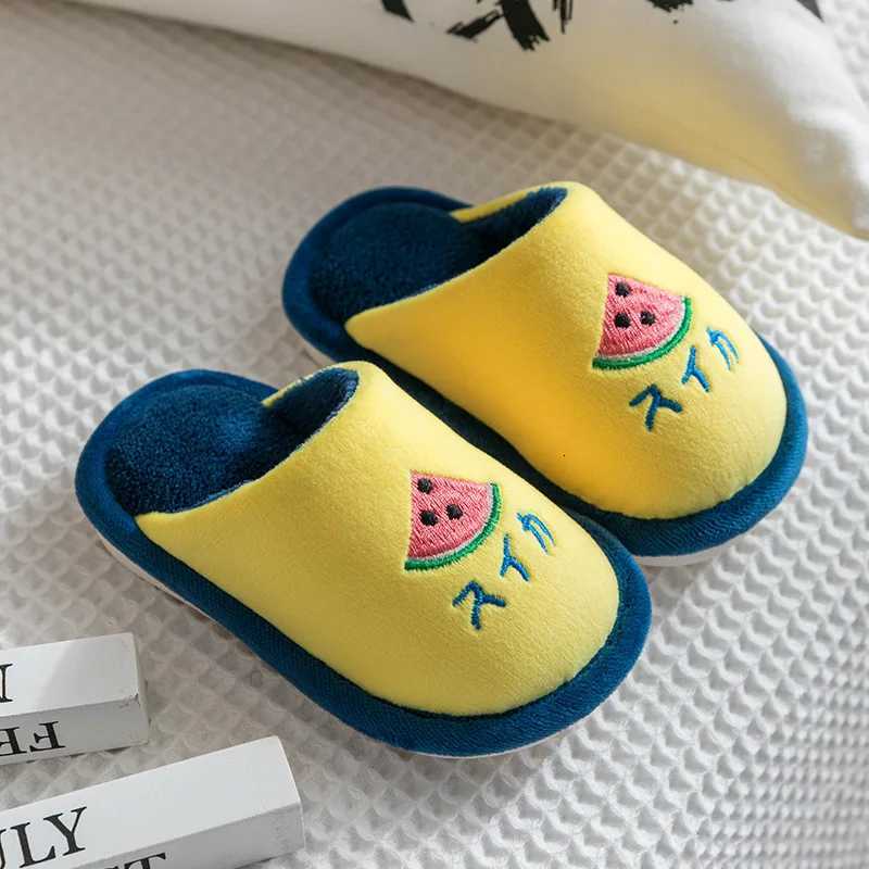 Kids Slippers Winter Warm Home Shoes New Children Fall and Winter Cotton Slippers Warm Thick Shoes For Girls and BoyW251121