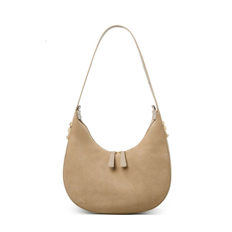 Luxury Bags Designer Minority Crescent Underarm Shoulder Bags High-end New Women's Commuter Large Capacity Leather Simple Hobo Tote