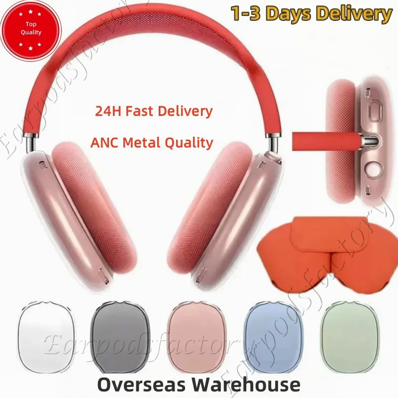 Top MAX ANC Metal Po max po 2 3 4 Headband Headphone Accessoies Tanspaent Solid Silicone Watepoof Potective case fo ai Maxs Headphones Smat Case