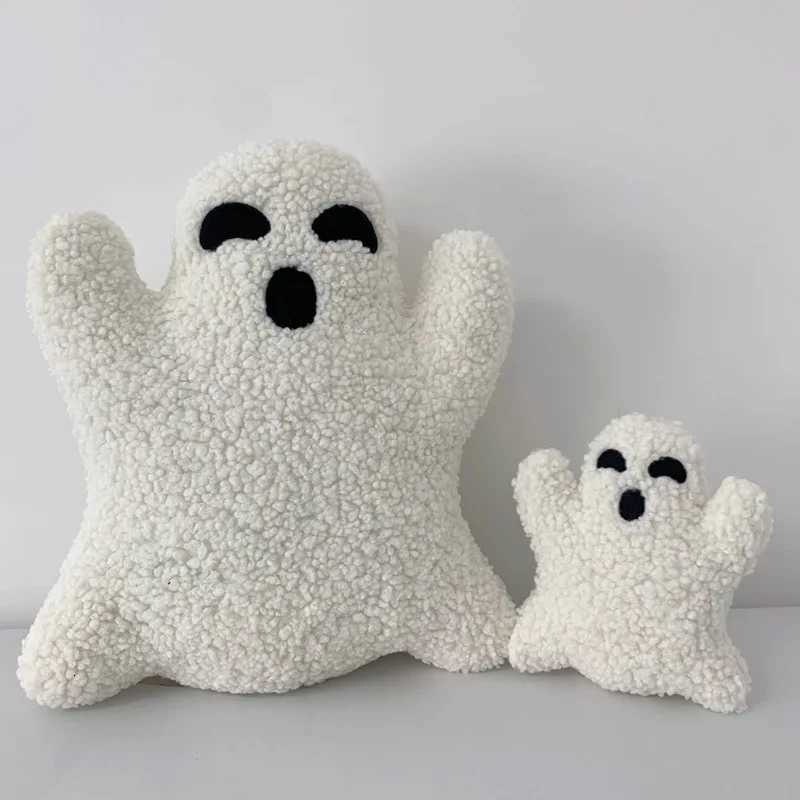 2024 Halloween Ghost Cute Ghost Shaped Plush s Soft Fluffy Throw Party Decorations Cushion C251121