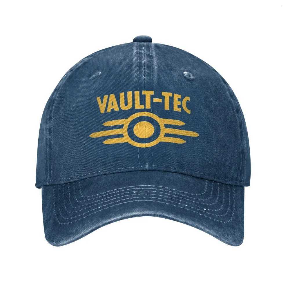 Vault Tec Fallouted Game Sun Baseball Cap Unisex-Teens Design Hip Hop Hat Summer Trendy Tennis Skate Hot Sale Baseball CapsT251121