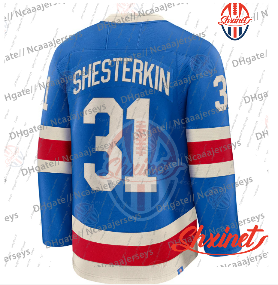 73 Matt Rempe 2026 Winter Classic Jerseys Chris Kreider J.T. Miller Igor Shesterkin Artemi Panarin Jonathan Quick Mika Zibanejads