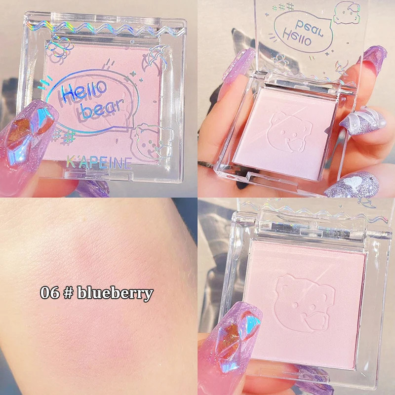 Monochrome Blush Palette Rose Hawthorn Cheek Tint Blusher Powder Natural Face Makeup Matte Peach Rouge Contour Shadow Palette 251113