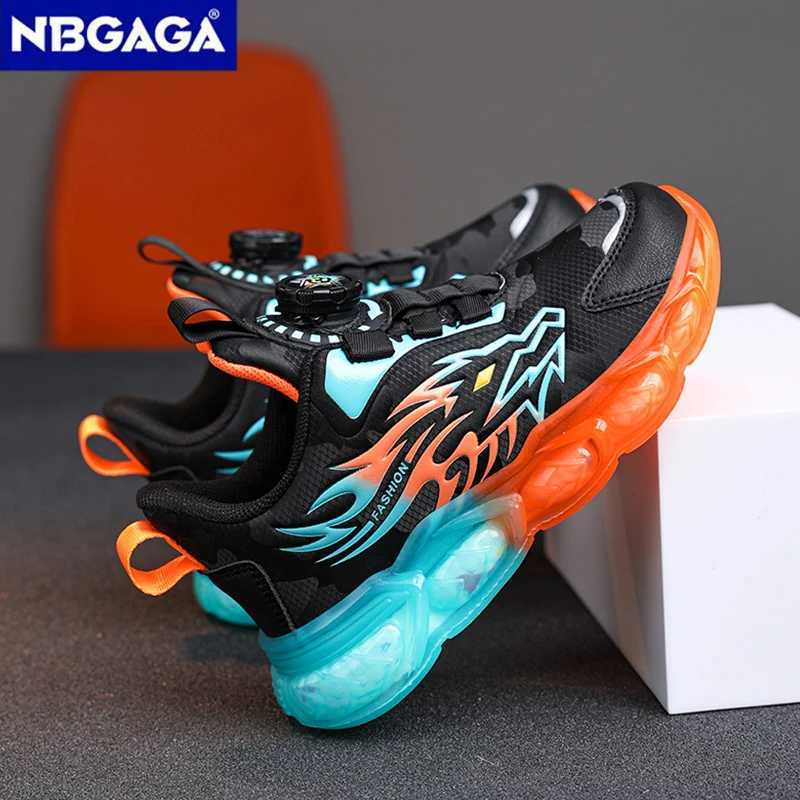 New Anti-skid Leather Kids Sneakers for Boys Running Walking Lightweight Casual Shoes With Fashion Dragon Pattern Size 28-39W251121