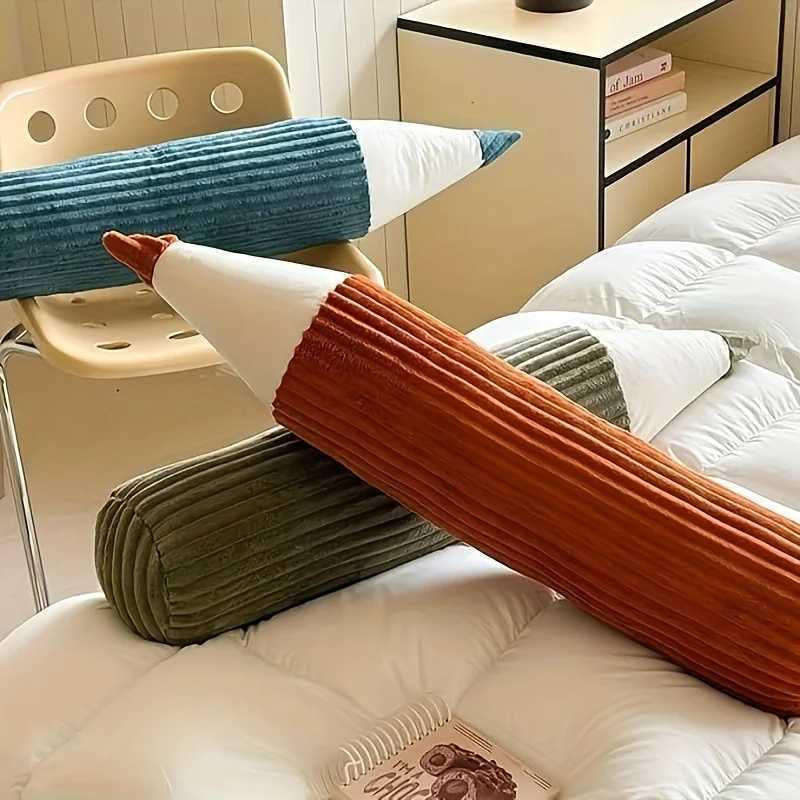 1pc Pencil-Shaped Leg for Adults Soft Polyester Cushion for Leg Support Leg Elevation and Home DecorMachine Washable C251121