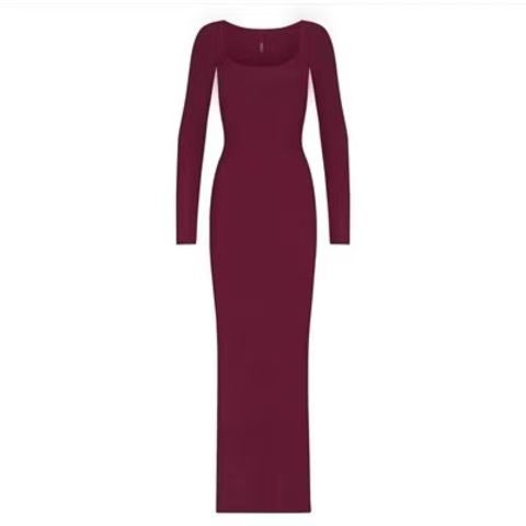 2026 Women's Tight Designer Dress Black Long Dress Sleeves Solid Color Tight Plus Size Strap Pants Summer