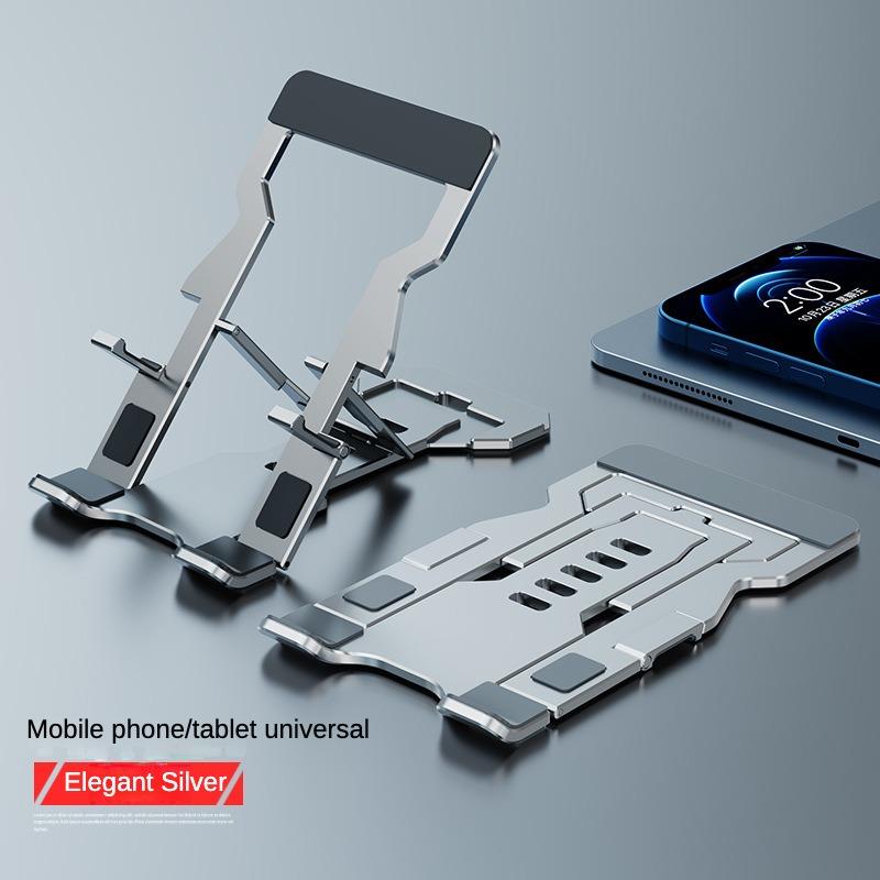 Aluminum alloy phone holder, desktop live streaming holder, suitable for iPad tablets and phones