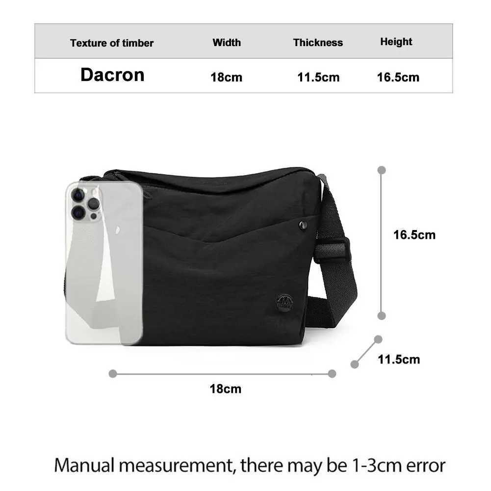 Casual Lightweight Tote Bag Versatile For Outdoor Use Simple And Portable Solid Color Single Shoulder Crossbody Bag Womens BagT251121