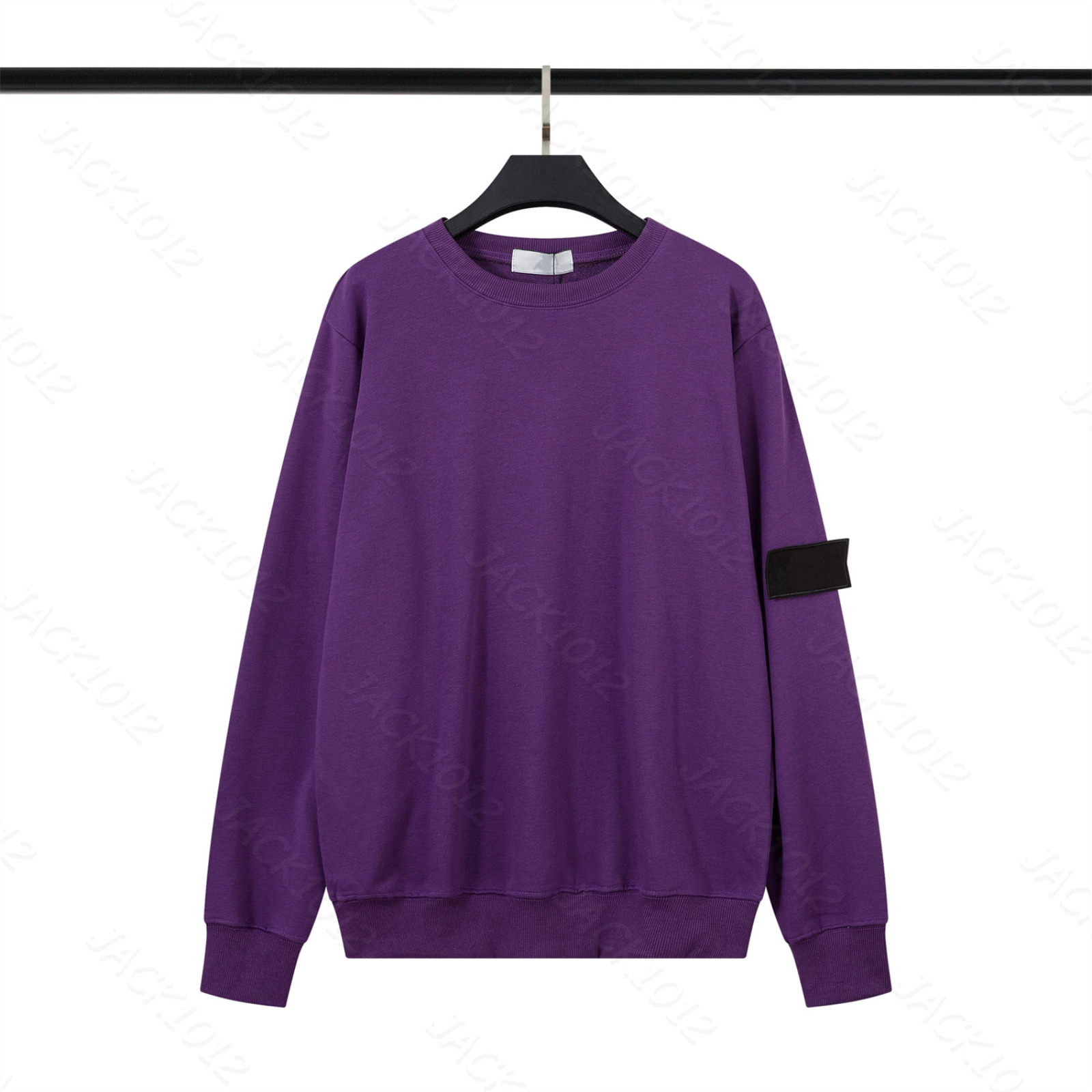 25FW Designer Mens STONEs Badge Crewneck Sweatshirt Compass Tops Long Sleeve Couple Loose ISLANDs Pullover French Terry Jumper FDU