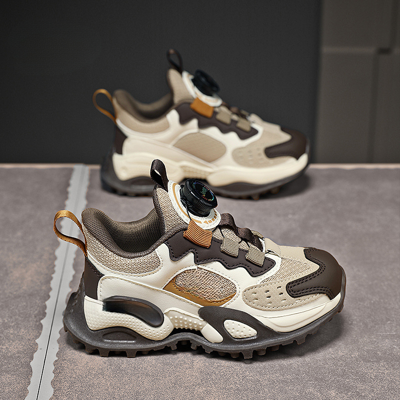 Luminous shoes, sports shoes, comfortable and lightweight running shoes, fashionable and trendy shoes, breathable mesh shoes, casual children's s