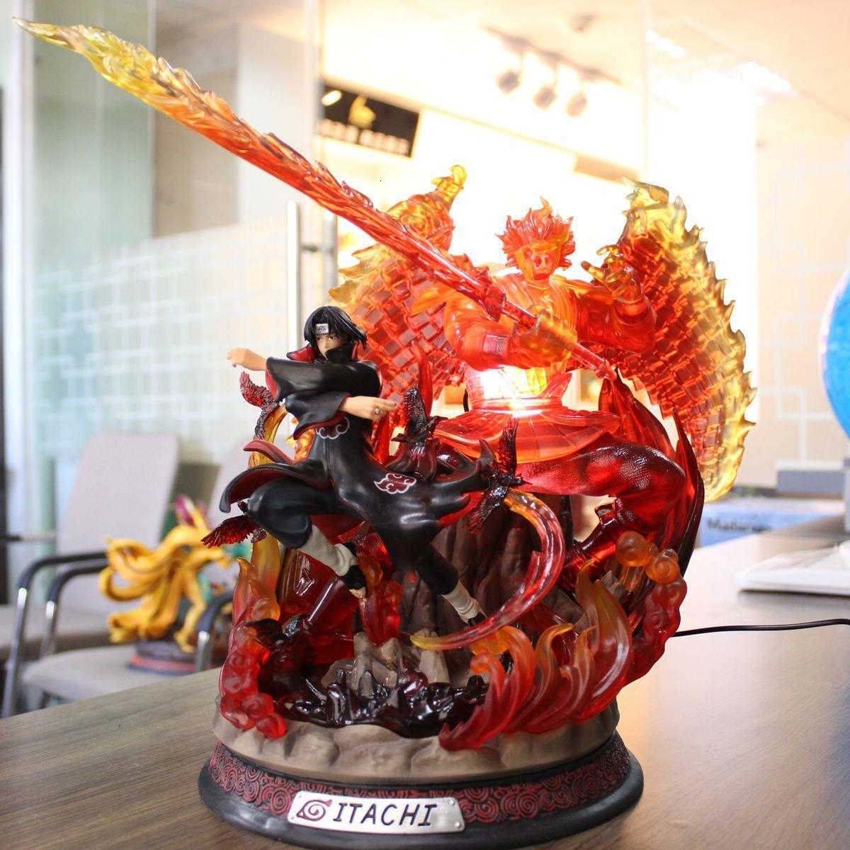 Demon Slayer Anime Rengoku Kyoujurou Led Lamp Bulb Action Figures Model Figurine Figure Base Lamp DIY Decoration ToysXJ250910