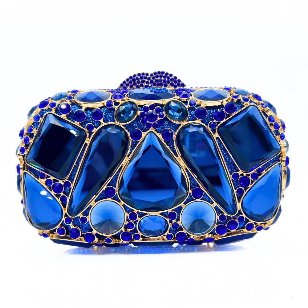 Wedding Dress Purses Women Bridal Crystal Handbags Rhinestone Party Prom Evening Clutches Minaudiere Clutch Bag y 251121