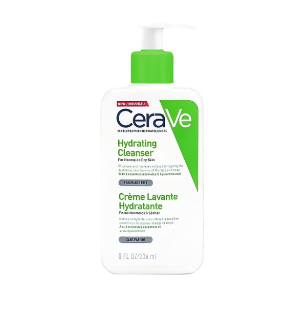 Brand Skin Care Cream 236ml Smoothing Cleanser Hydrating Foaming Cleanser Moisturising Face Smoothing Cleanser Foaming Hydrating Facial Cleanser